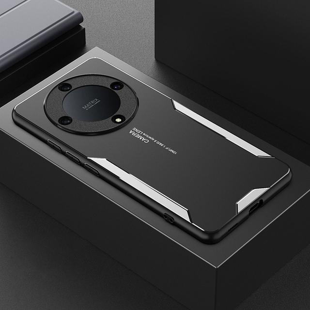 Металлический чехол из алюминиевого сплава для Honor Magic 5 Lite X9A X8A X7A задняя крышка силиконовый матовый чехол для телефона Honor X7 X9 5G X40 GT противоударный защитный чехол