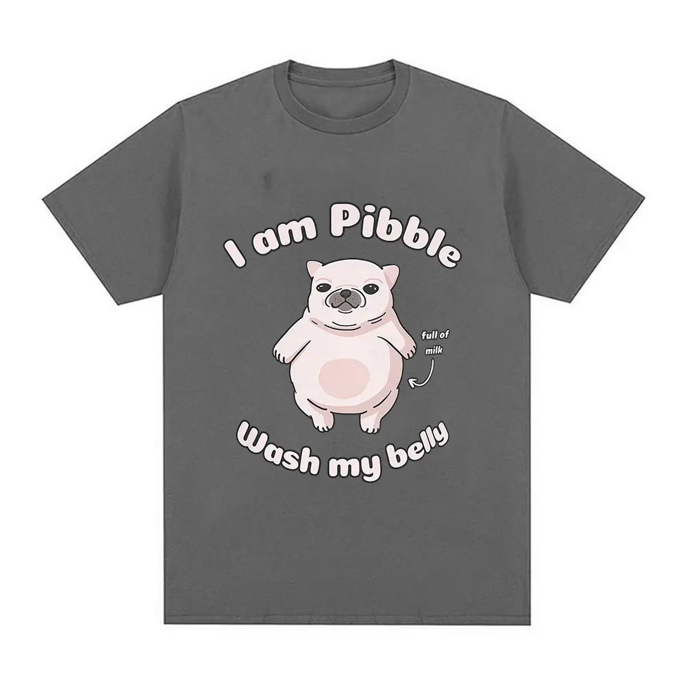 Футболка с мемом Dr Ô Le Pibble для мужчин, Харадзюку для женщин, Ретро мода, Высококачественная футболка из чистого хлопка