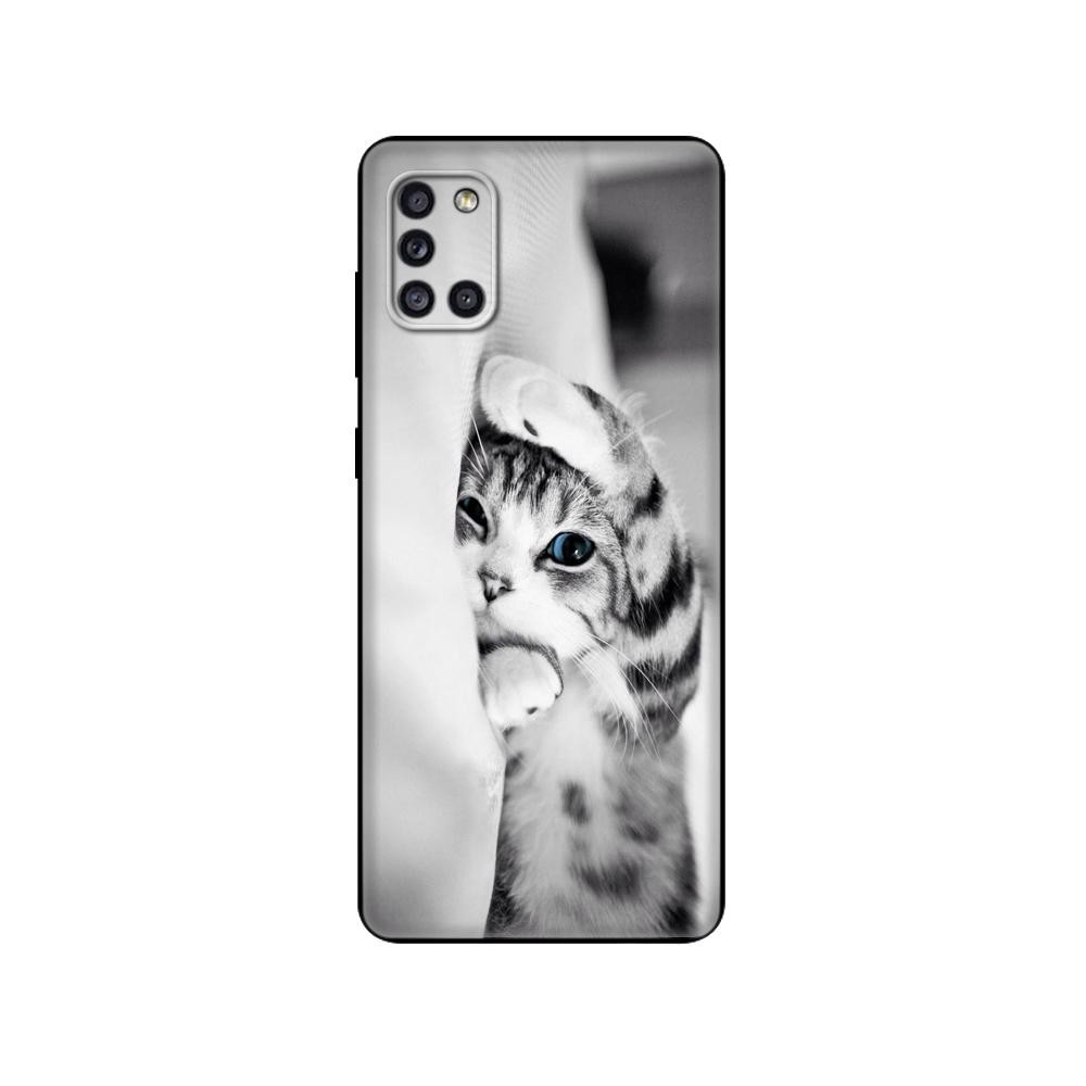 Чехол для Samsung Galaxy A31, мягкий силиконовый чехол для телефона Samsung A31 A 31 SM-A315F GalaxyA31, чехол-бампер 6,4 дюйма, черный чехол из ТПУ