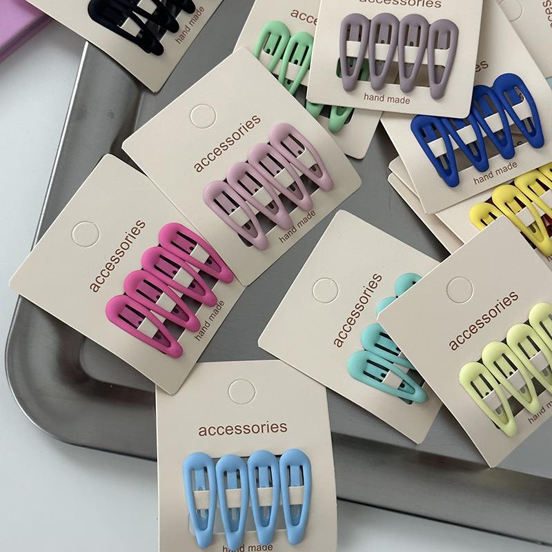 Sweet and Cute Small BB Clip Card Broken Hair Children Bangs Clip Baby Hairpin Girl Headdress Five-pointed Star Hairpin