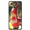 Christmas Cover For Motorola Moto G75 5G Black Silicone Cases TPU Santa Claus Christmas Tree Cover Deer For Moto G75 5G TPU case