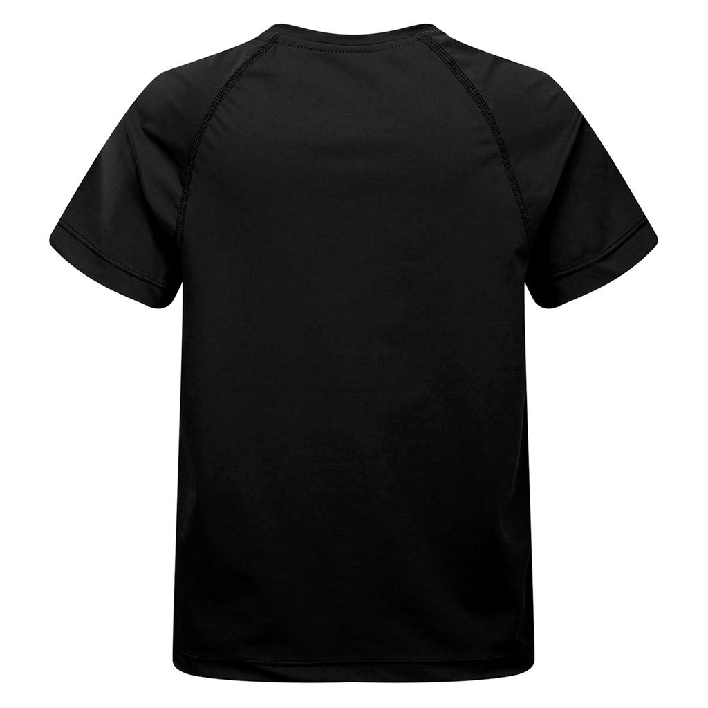 Девушки Спортивный Топ Быстросохнущая Ткань Однотонный Короткий Рукав Круглый Вырез Спортивная Футболка