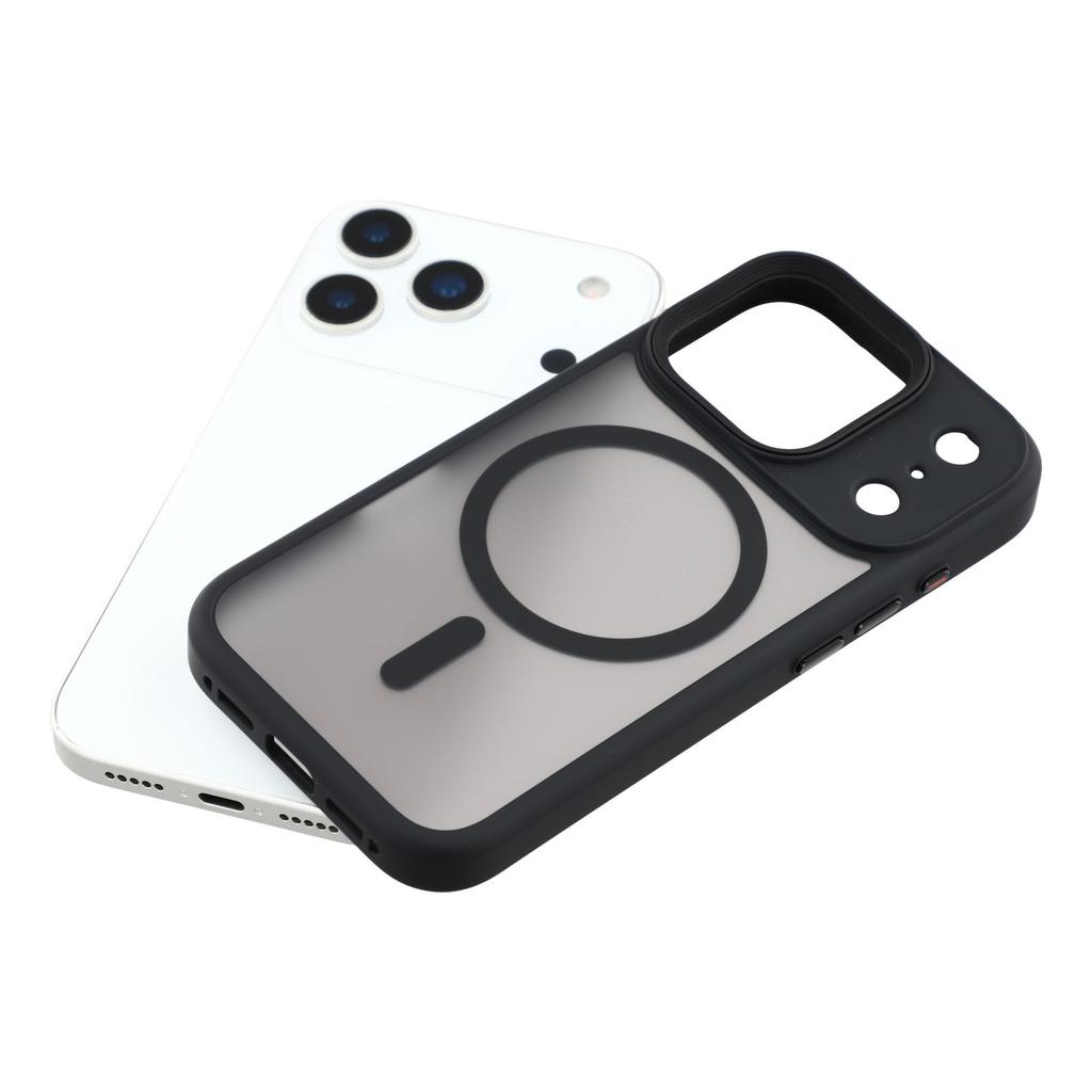 For iPhone 17 Pro Case Compatible with MagSafe TPU+PC Rubberized Finish Phone Cover