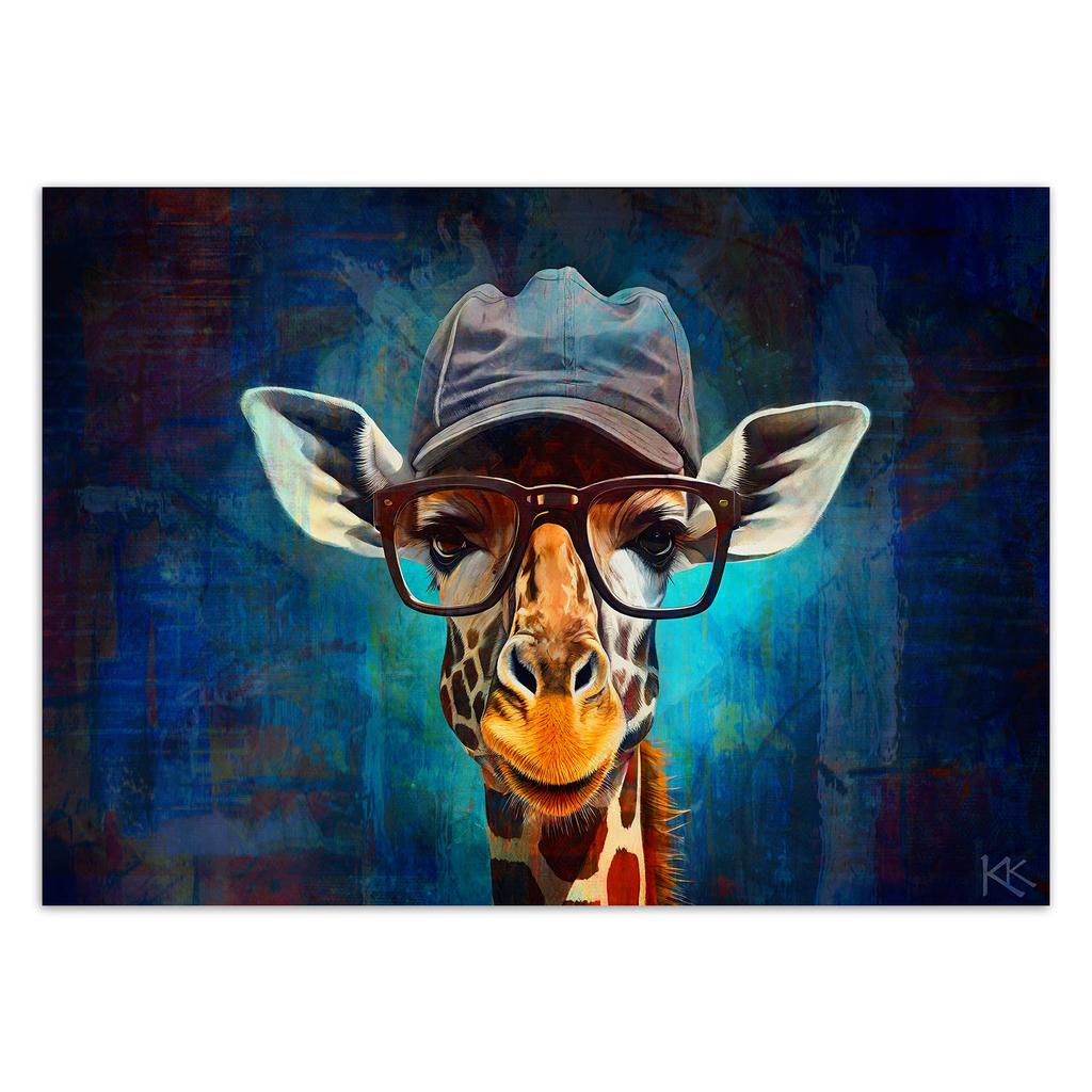 Обои Жираф Поп-арт