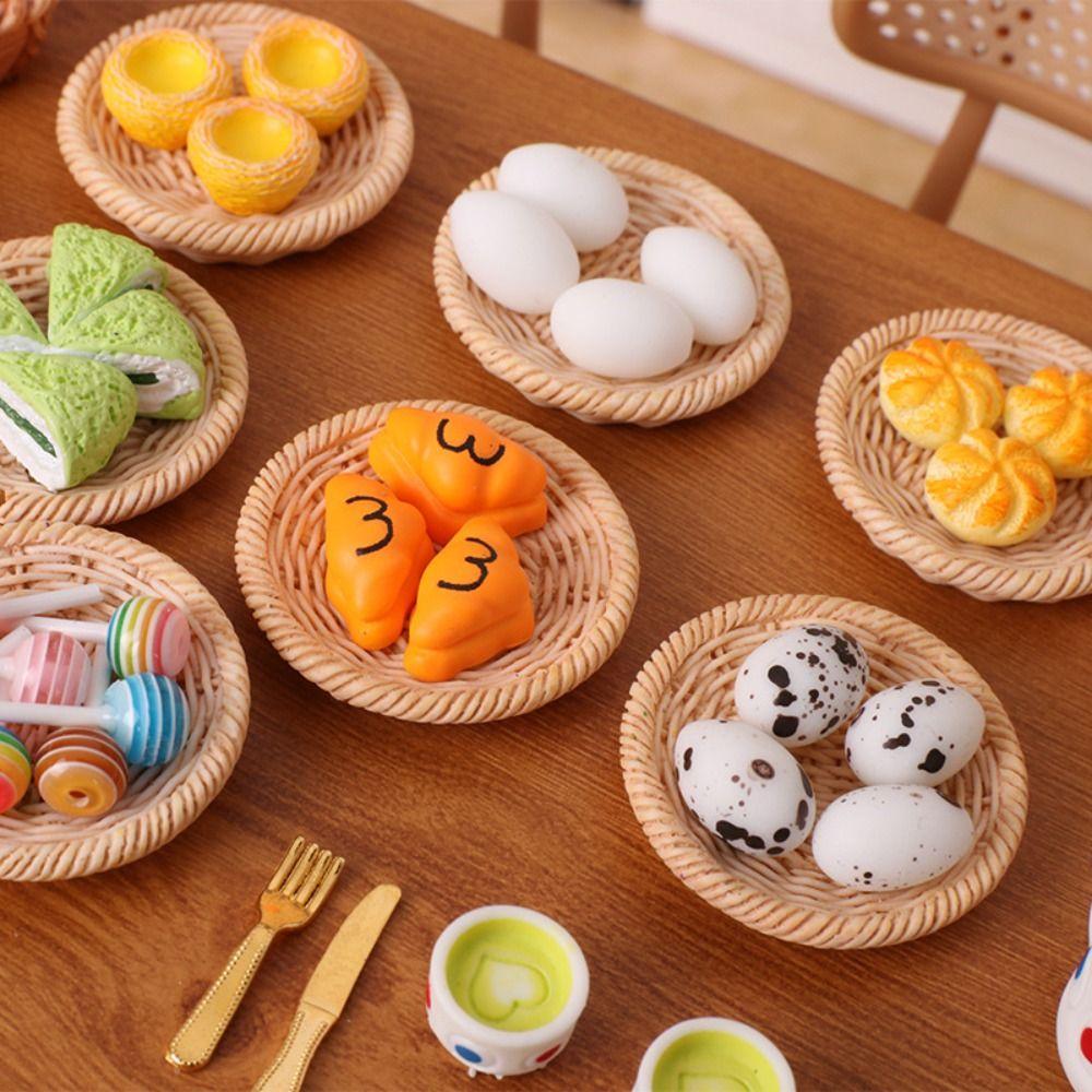 Красочные кукольные домики Мини Еда Реалистичные Кукольные Домики Декор Аксессуары для 1:6/1:12 кукол