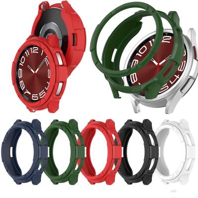 Мягкий чехол из ТПУ для Samsung Galaxy Watch 6 Classic Watch, защитный бампер, чехол-бампер Samsung Watch6 Classic, 43 мм, 47 мм, аксессуары
