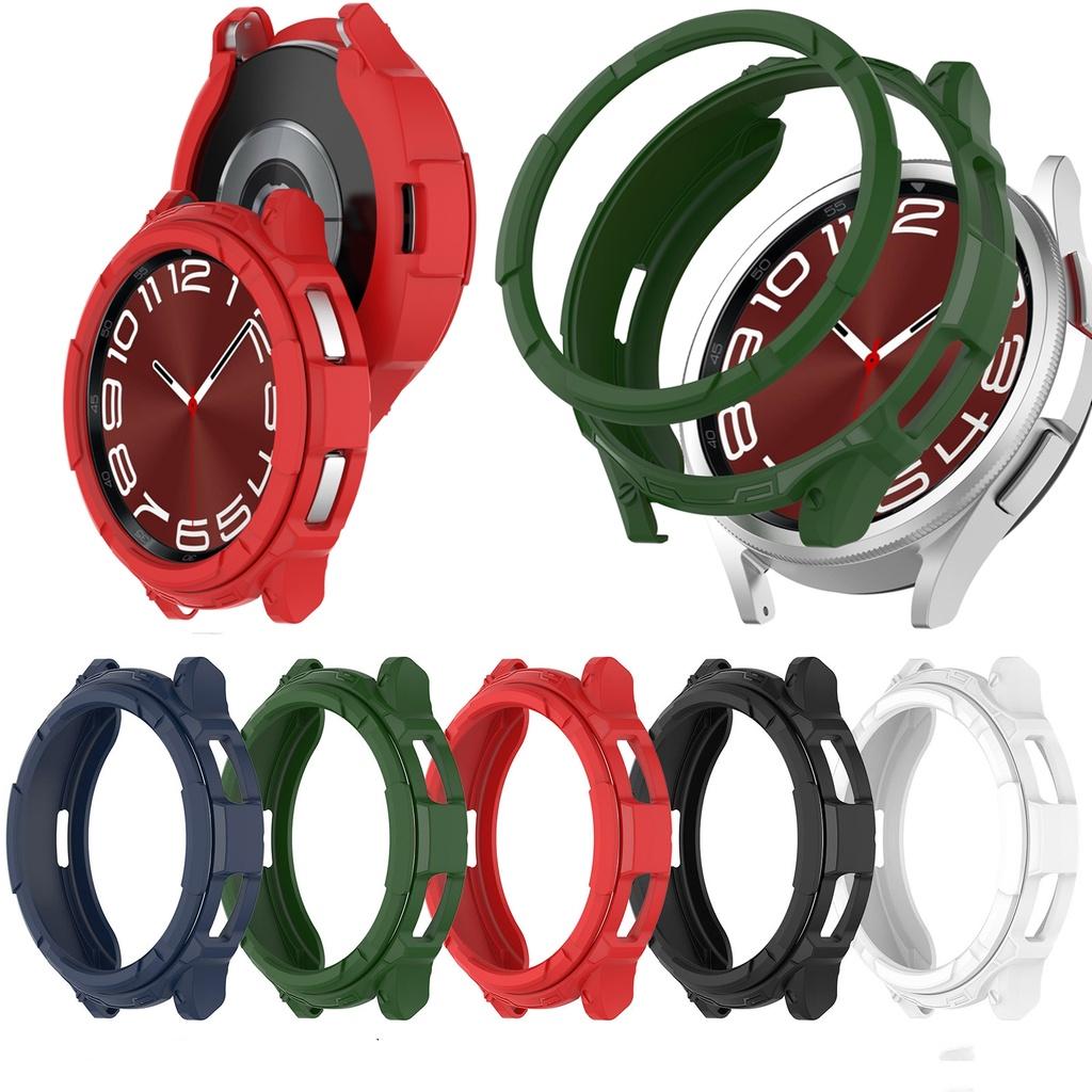 Мягкий чехол из ТПУ для Samsung Galaxy Watch 6 Classic Watch, защитный бампер, чехол-бампер Samsung Watch6 Classic, 43 мм, 47 мм, аксессуары