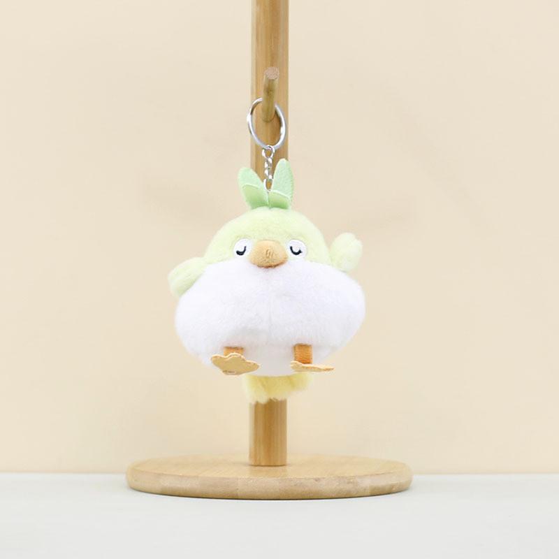 Charming Stuffed Bird Keyring Soft Plush Toy For Kids And Adults In Vibrant Colors Green Blue Pink Purple