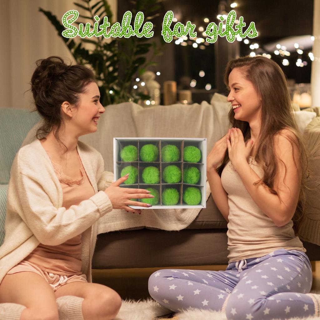 Christmas Decoration Christmas Tree Plush Ball Hanging Decoration Christmas Atmosphere