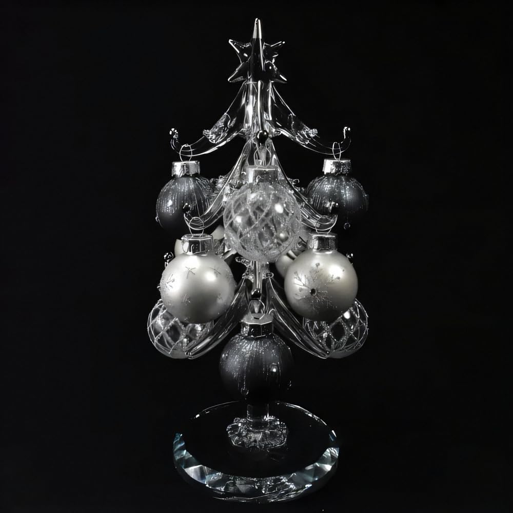 Fokart Cute Handmade Glasswork Monotone Tree