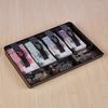 Cashier Box Money Tray with Metal Clip 4 Compartments Cashier Secure Wallet Design Practical Cash Register Insert Replacement