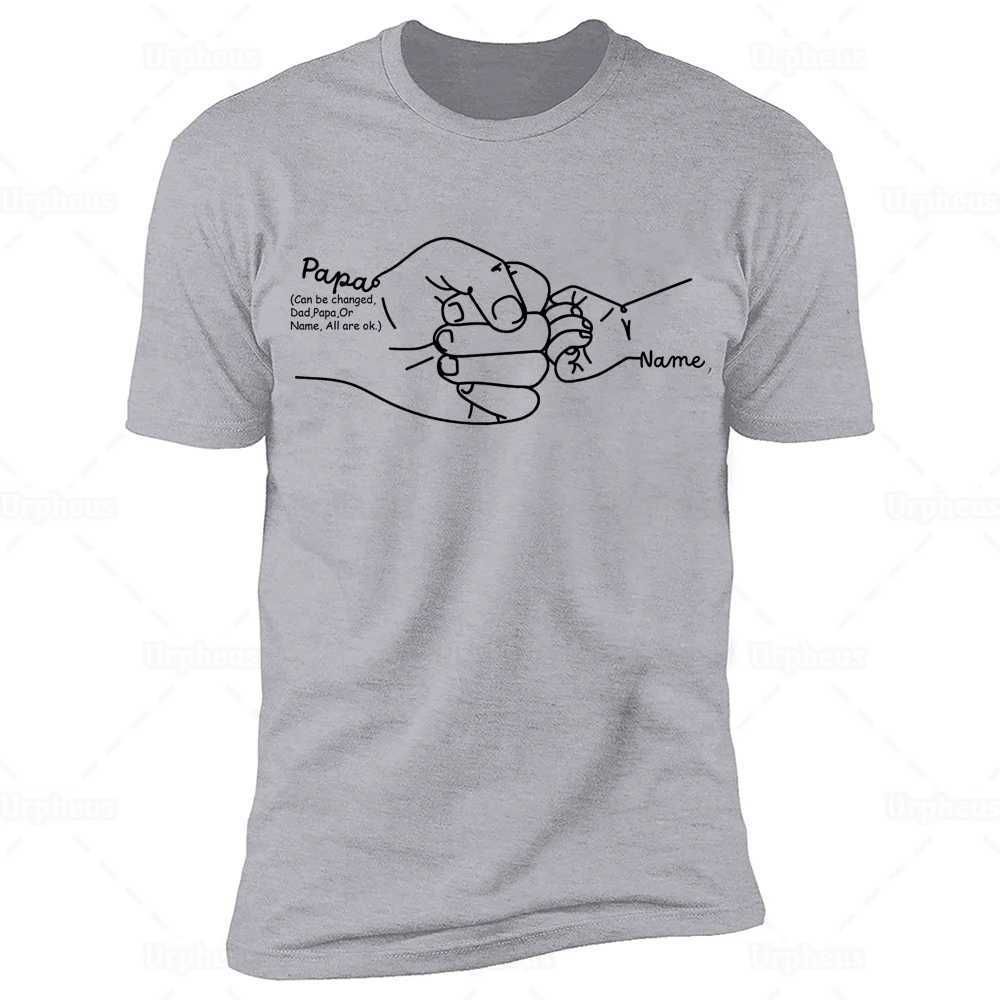 Mens T Shirts Hand Drawn Dad Fist Bump Dad Day Shirt Custom Dad Shirt Personalized TShirt Grandpa Graphic Fun Cute TShirt