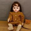 Кукла Reborn, игрушка для девочки, как настоящая, 55 см, с укорененными волосами, полностью силиконовая, принцесса, для малышей, Bebe Reborn, для детей, Рождественский подарок