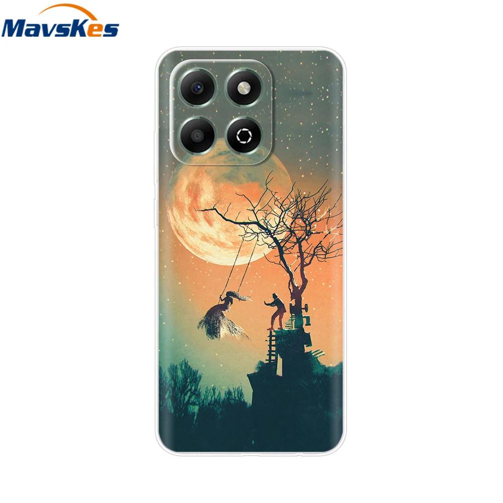 Чехол для Honor X6b HonorX6b Популярный Крутой Мультяшный Мягкий Силиконовый Задний Чехол для Honor X6b Coque для Honor X 6b 6.56'' Оболочка Fundas