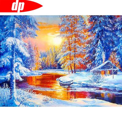5D DIY Алмазная картина Пейзаж Алмазная вышивка Продажа Вышивка крестом
