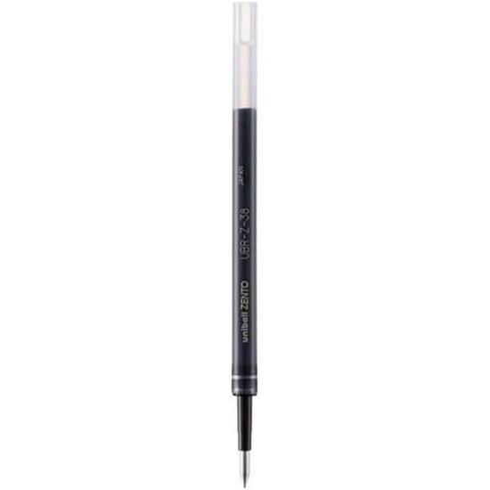 Шариковая ручка на водной основе Mitsubishi Pencil Uni-ball ZENTO Сменный стержень 0,38 мм UBR-Z-38 Черный Набор 10 Специальный заказ UBRZ38.24