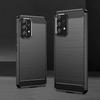 Carbon Case Flexible Cover For Samsung Galaxy A53 5G Black