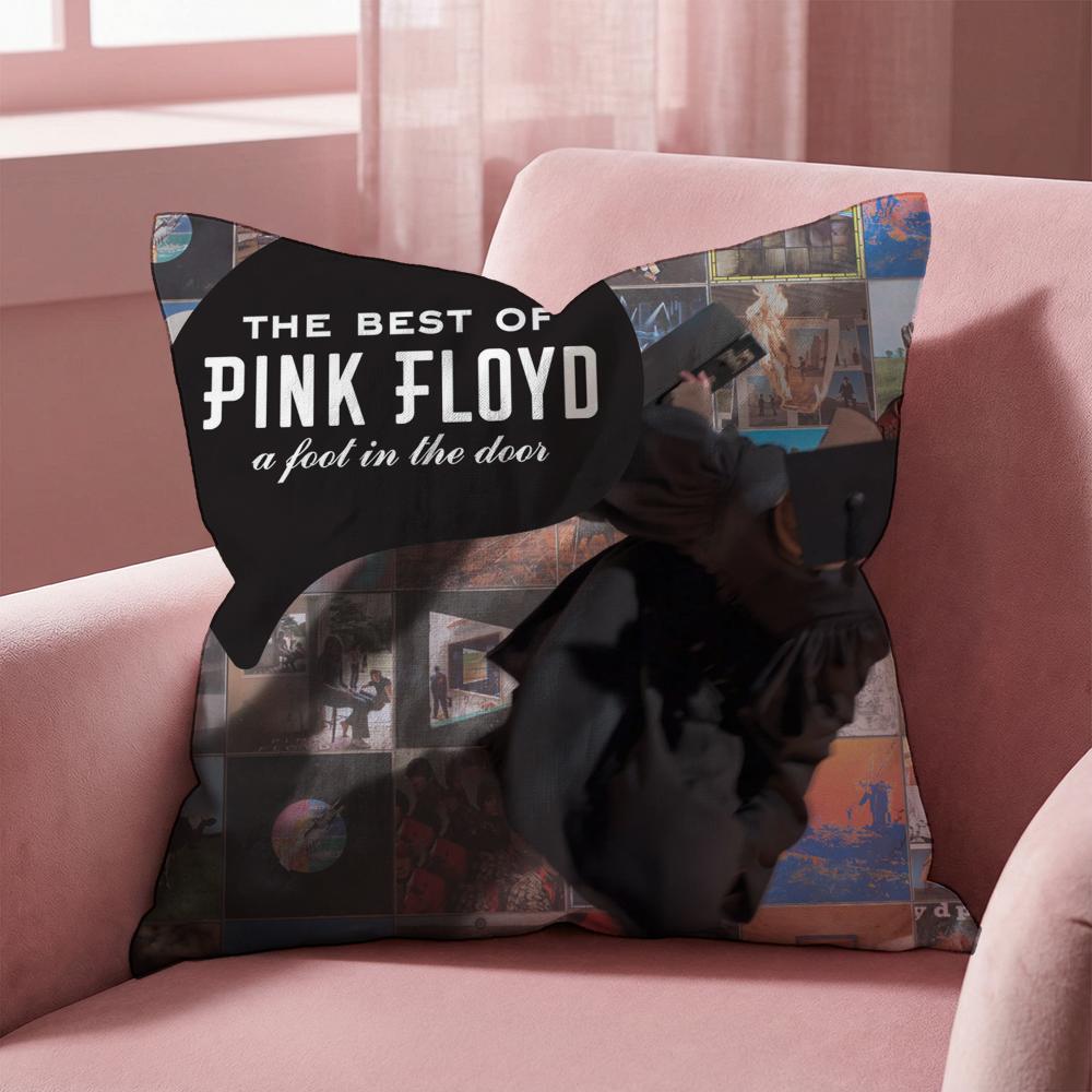 Классическая наволочка для подушки с изображением группы P-Pink F-FloydS, многоцелевая, для дома и автомобиля - Двусторонняя, мягкая и прочная, для ежедневного использования