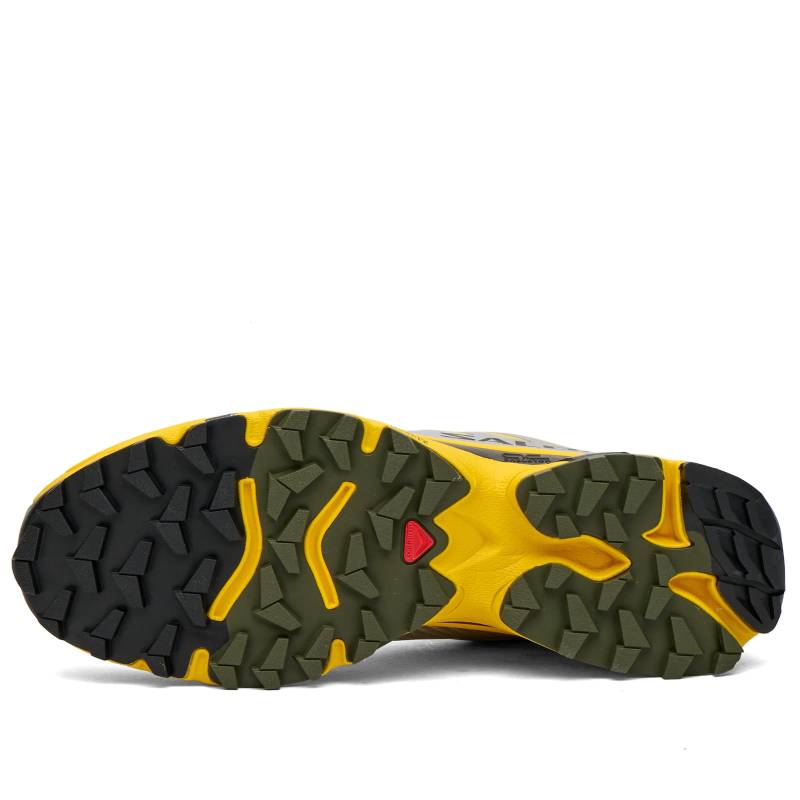 SALOMON XT-4 OG Черный Лимон Мужские Кроссовки Желтая Обувь-Серебристый L49216900