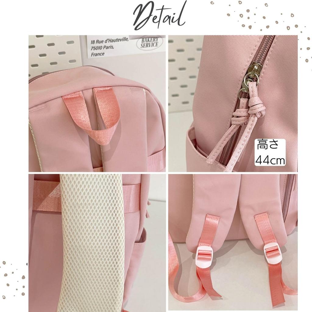 Харудзио Ита Бэг Большой А4 Легкий Идеально для Отаку Плюшевый Акриловый Повседневные Мероприятия Рюкзак, Вместимость, Размер, Черный, Коричневый, Розовый, Синий, Прозрачный, Мероприятия,