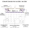 2026 Wall Calendar, 2026-2027 Calendar Runs from January until June 2027, 14.5" x 11.5", Monthly Hanging Calendar with Twin-Wire Binding, Hanging