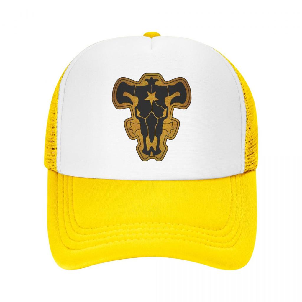 Бейсбольная кепка с логотипом Black Bull Squad, регулируемая защита от солнца в стиле аниме, манга, черный клевер, шляпа дальнобойщика, весенние кепки Snapback