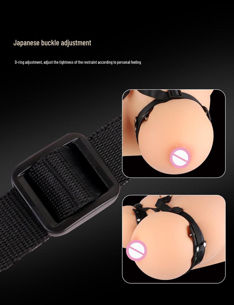 Кожаный нагрудный корсет QKKQ – Эротическое БДСМ белье для пыток сосков, прелюдии и доминирования.