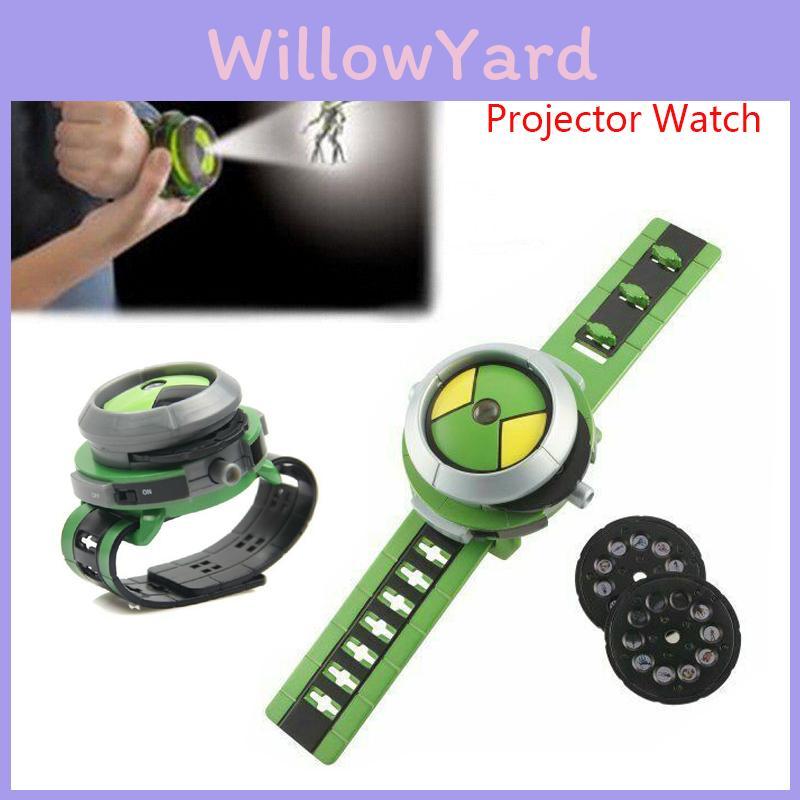Захватывающие часы-проектор Ben 10 Alien Force Omnitrix Illuminator, подарок для детей
