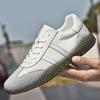 Мода Новинка Мужские Tenis Masculino Натуральная Кожа Повседневная Обувь Нескользящая Подошва Обувь для Трекинга Удобная Обувь для Ходьбы Кроссовки
