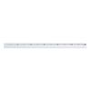 Shinwa Sokutei Aluminum 65437 Ruler, Alsuke, 60cm, White,