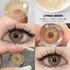 Eyeshare Цветные контактные линзы Синие контактные линзы Коричневые линзы для очков Зеленые контактные линзы Серые натуральные линзы 1 пара