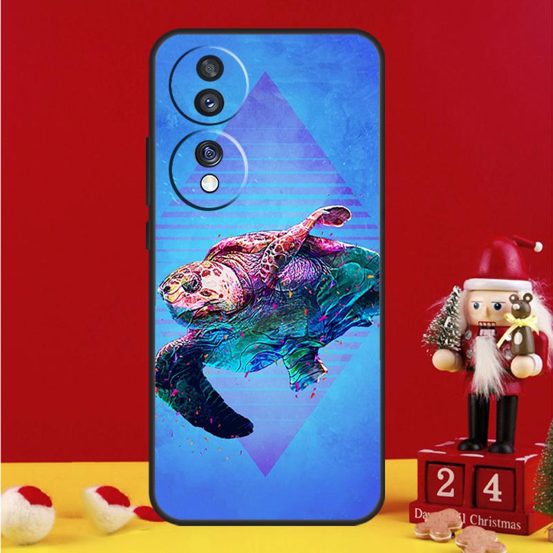 Чехол с морской черепахой для Honor 90 70 50 Magic 6 Lite Magic 5 Pro Honor X6a X7a X8a X9a X8 X9 X8b X9b Чехол