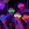 Набор из 10 светящихся в темноте очков Светящиеся в темноте party supplies Неоновые флуоресцентные очки для вечеринки под ультрафиолетом Party favors