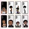 Мультяшные мальчики The B-Boondocks-es Чехол для телефона для Samsung S 25,24,23,22,30,21,10,9,Ultra,Plus,Lite,FE,4,5 G Мягкий черный чехол
