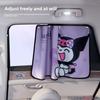 Sanrio Telescopic Magnetic Car Window Shades Mosquito Net Sun Cover Sunshade Uv Protection Block Mesh Curtain for Kid Baby