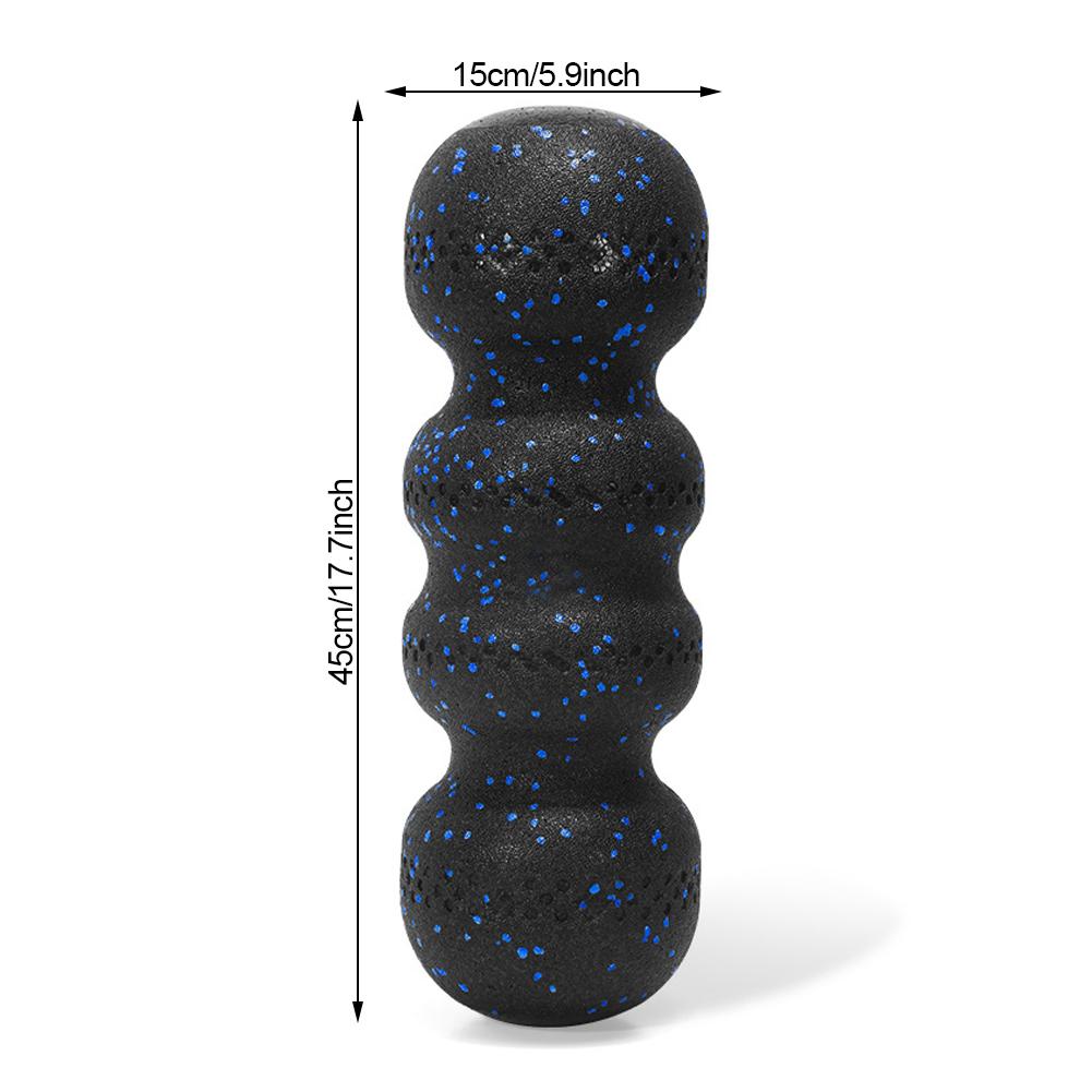 EPP Йога Кость Форма Пены Ролик Мышечный Массаж Тренажерный Зал Йога Миофасциальный Расслабляющий Ролик Колонна Для Спортивного Вал Фитнес Поясничный Отдел Спины