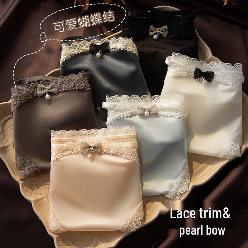 Women's Modal Lace Seamless Briefs 3-Pack