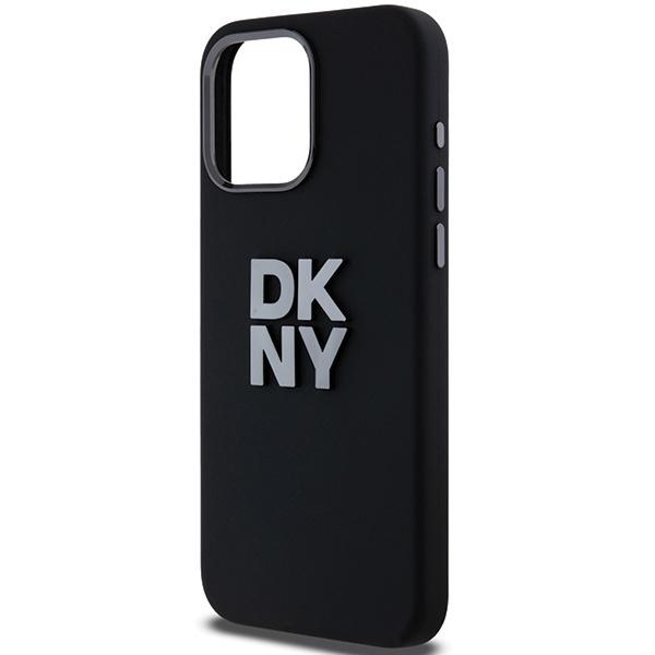 Dkny Dkhcp15Lsmcbsk Iphone 15 Pro6.1 Czarny/Black Hardcase Liquid Silicone Metal Logo