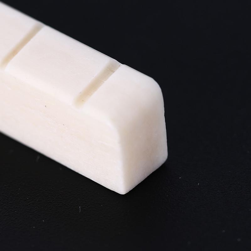 Белые детали гитары, 6-струнная классическая гитара, набор седла и гаек для костяного моста