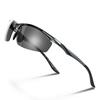 [Glazata] Polarized Sports Sunglasses Color Changing Dimmable Polarized Glasses Day and Night Ultra Lightweight Metal UV400 UV Cut