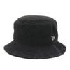Newera Bucket Hat 13506344 NER33C6343 Black Black Plain Muji Boa Fleece ONSPOTZ Custom Made Hat Specializing In Stylish Street Brands Leisure Festival
