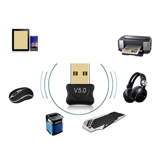 Wireless Adapter Mini Plug Play USB Stable Transmission Bluetooth-compatible 5 Dongle Audio Receiver
