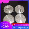For Jeep 55mm Aluminum Alloy Car Logo Wheel Center Cover Hub Accessories For Jeep Grand Cherokee Wrangler JK Gladiator Compas