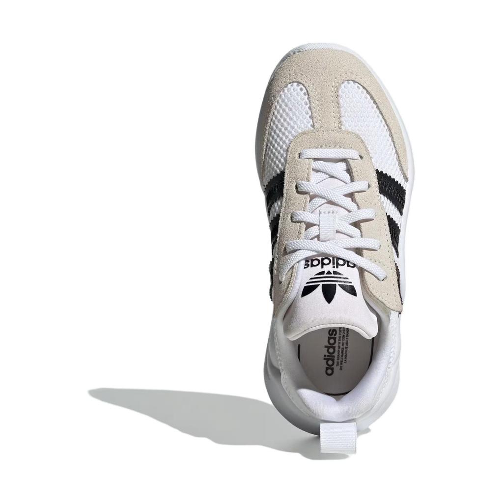 Adidas AdiFOM 70s Comfort Closure EL C White Black Kids Sneakers Cloud-White Core-Black Chalk-White IG4305