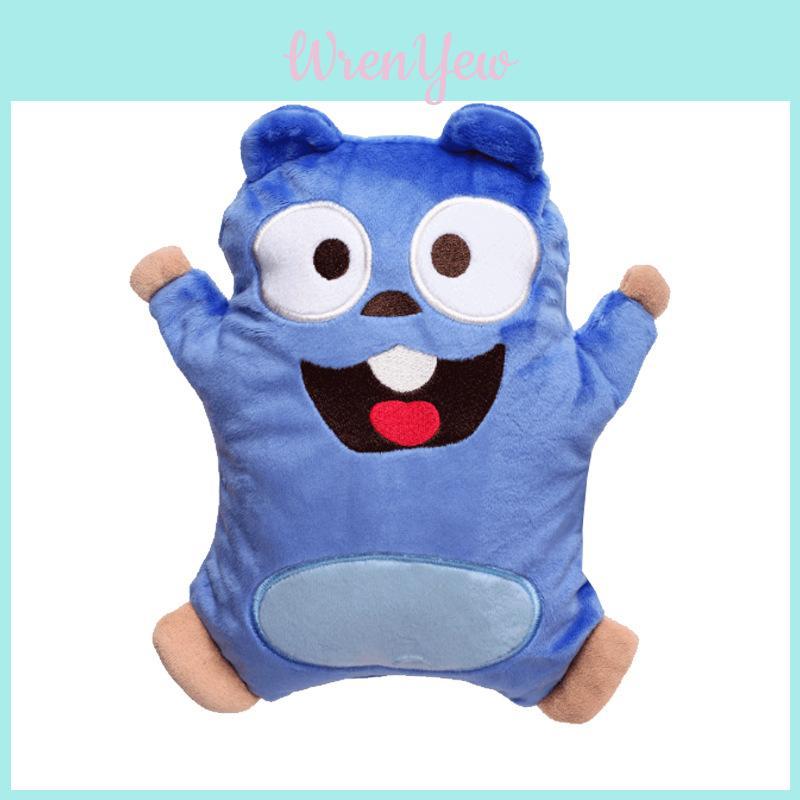 Grizzy And Lemmings Cartoon Animal Plush Doll With Pp Cotton Filling For Fans And Giftgiving