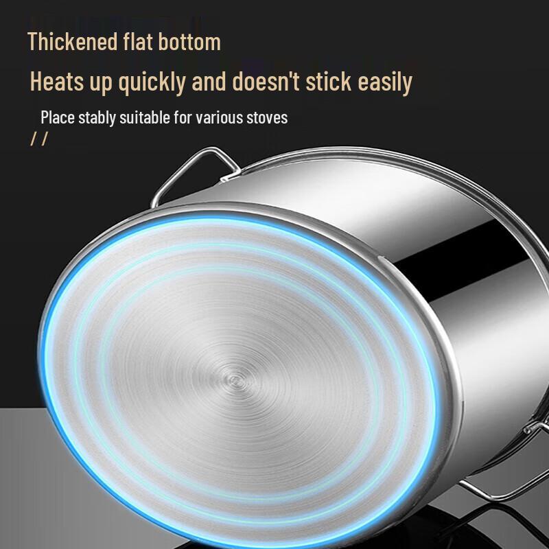 Homeglen Thickened Stainless Steel Multi-Purpose Pot with Lid