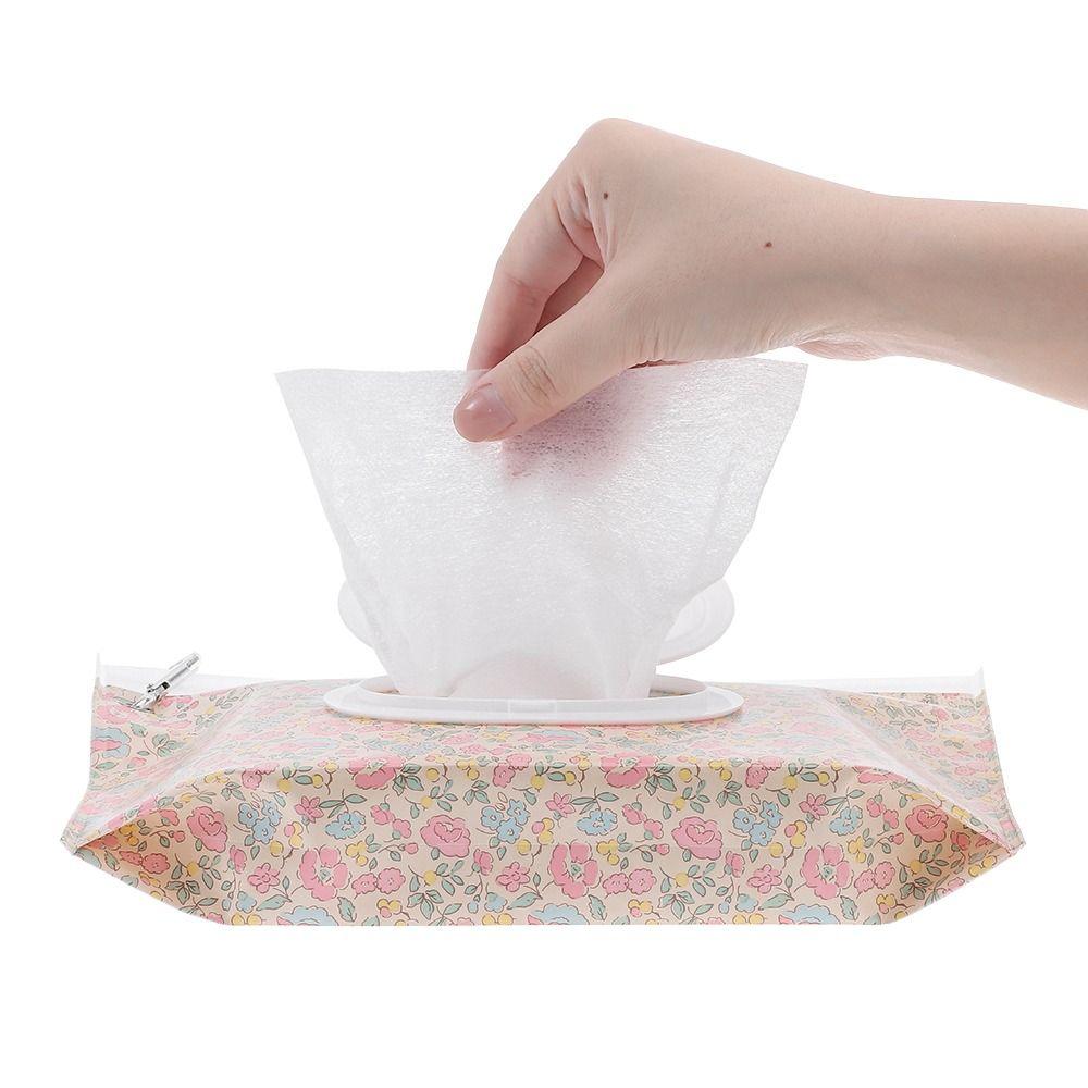 With Buckle Cosmetic Pouch EVA Tissue Box Useful Wipes Holder Case Home