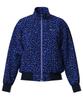 Блузон на молнии Гольф Верхняя одежда S [Pin Apparel] Женский (Леопардовый принт, стрейч) / / 622-4220902 110_Синий