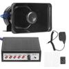 5 Sounds Loud Electronic Horn 100W Warning Siren Speaker Safety Horn 12V