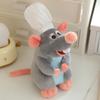 Ratatouille Plush Mouse Toy Headband Adorable Hair Accessory Stuffed Gift Doll